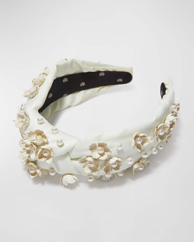 Daisy Embellished Knotted Headband